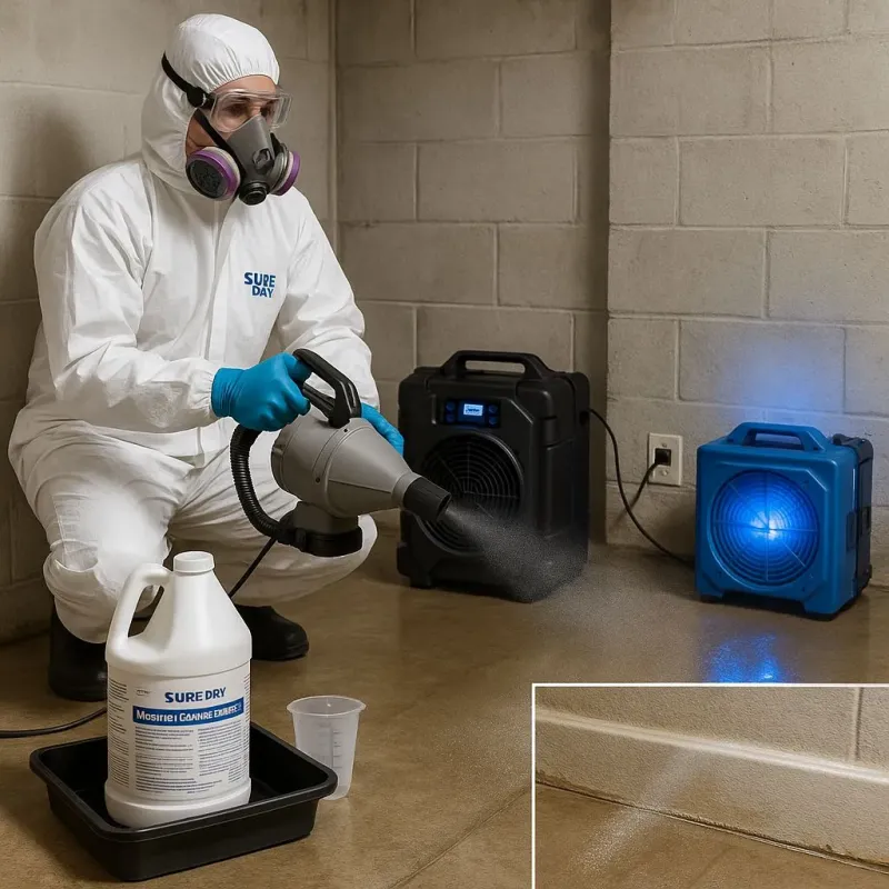 Sanitization and Odor Removal process in New Port Richey East, FL