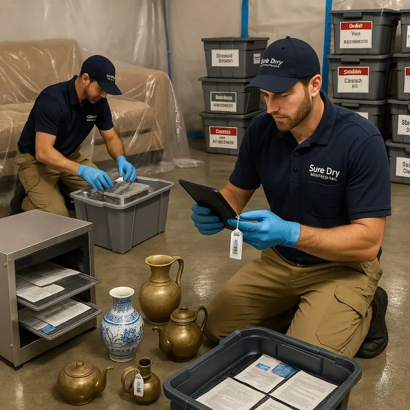 Content Protection and Restoration process in New Port Richey East, FL