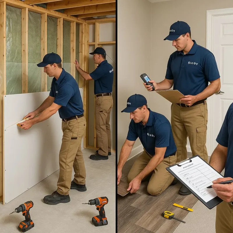Repairs and Reconstruction process in New Port Richey East, FL