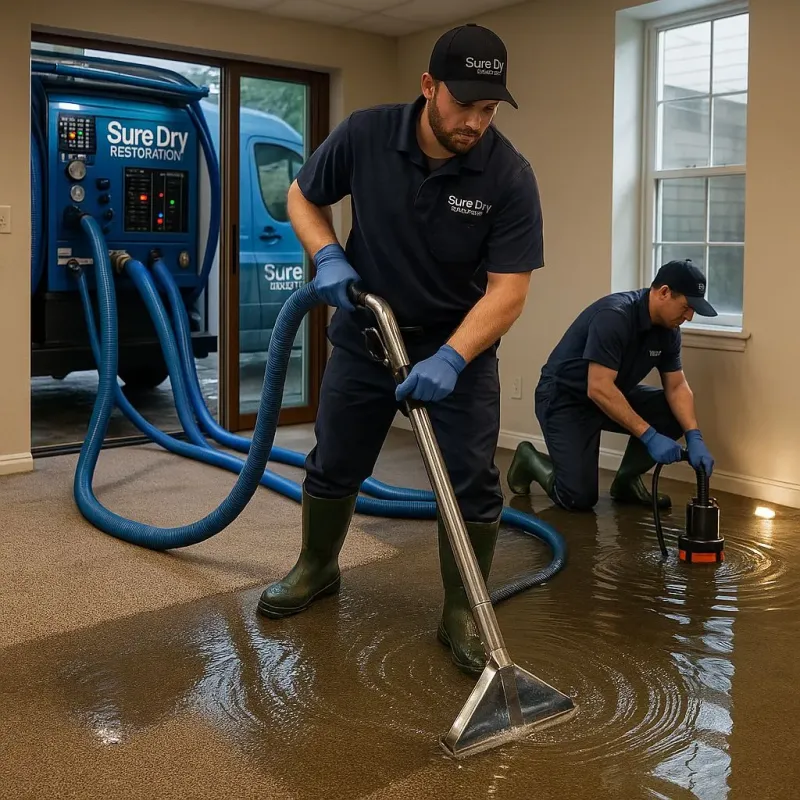 Water Extraction and Removal process in New Port Richey East, FL